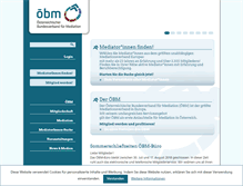 Tablet Screenshot of oebm.at